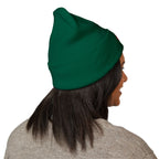 Rooster Embroidered Beanie - Classic Cuffed Knit Hat