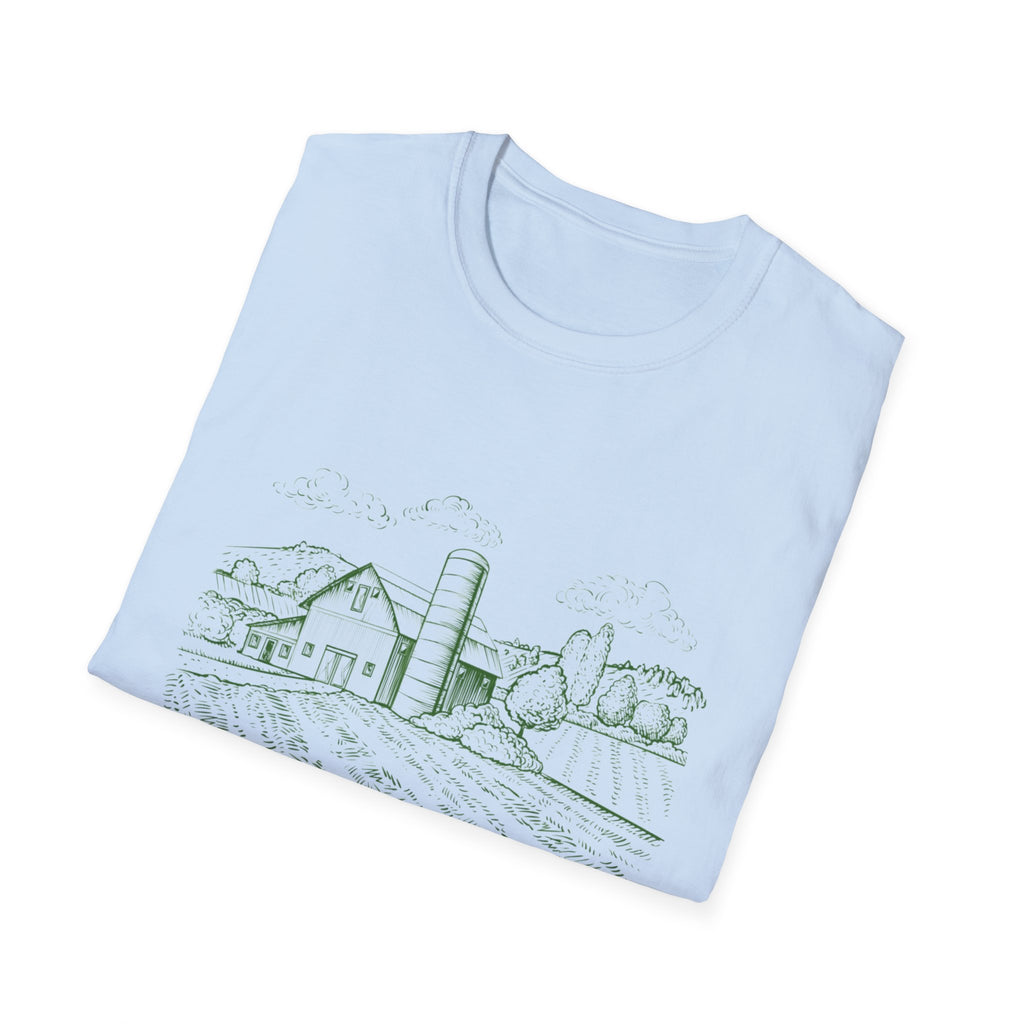 Farmer-ish Tee — Vintage Farm Sketch Graphic T-Shirt