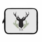 Deer Silhouette with Pine Wreath Laptop Sleeve | FFA Logo