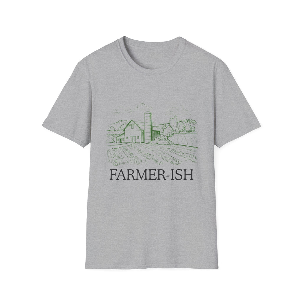 Farmer-ish Tee — Vintage Farm Sketch Graphic T-Shirt