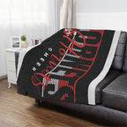 Hornets Cheer Minky Blanket — Soft Team Throw