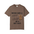 Cow Chip on a Hot Day - Cute Cow Humor Tee