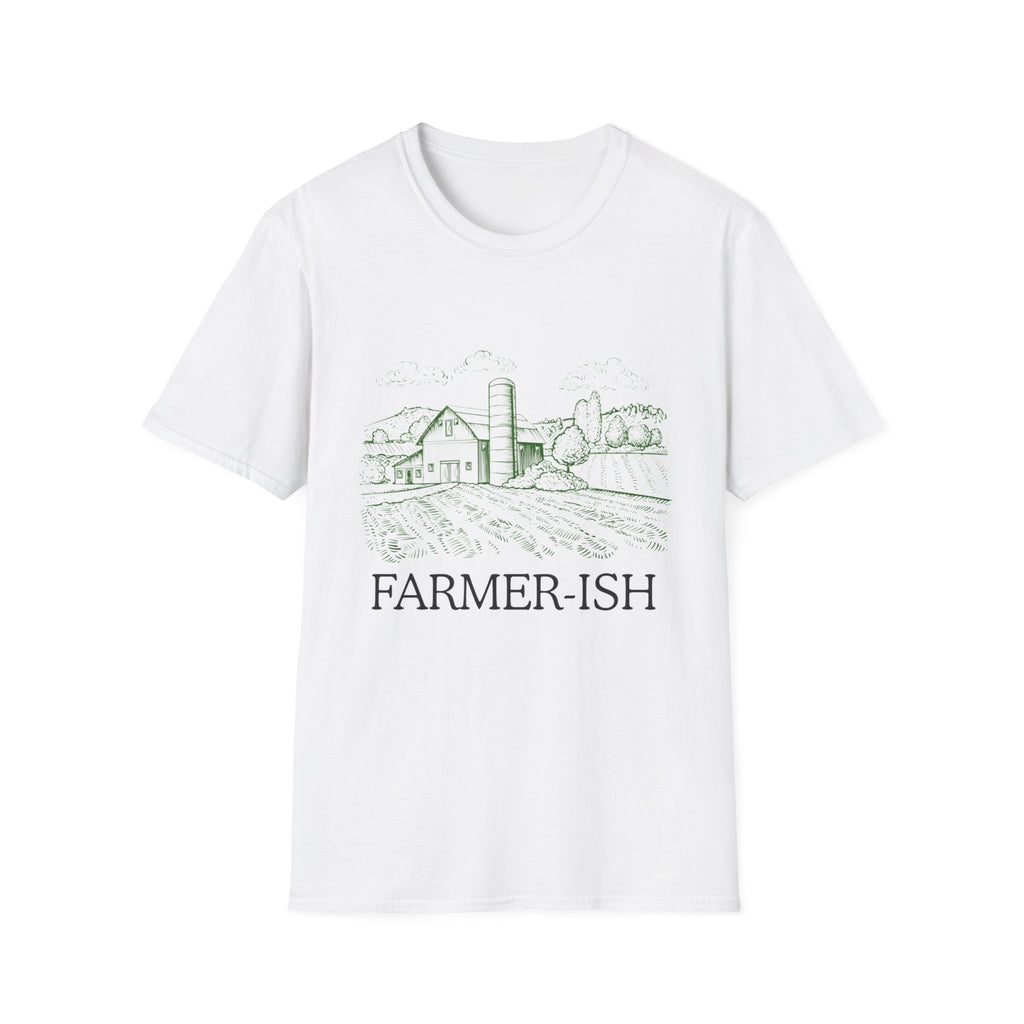 Farmer-ish Tee — Vintage Farm Sketch Graphic T-Shirt