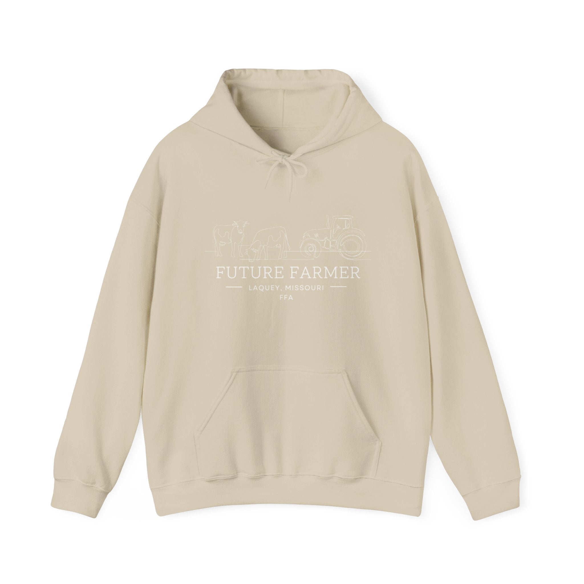 Future Farmer Hoodie — Laquey, Missouri FFA Vintage Tractor Sweatshirt