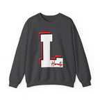 Game Day Crewneck Sweatshirt - L Monogram Hornet Logo