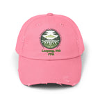 Distressed Baseball Cap — Laquey, MO FFA Scenic Farm Logo