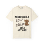Cow Chip on a Hot Day - Cute Cow Humor Tee