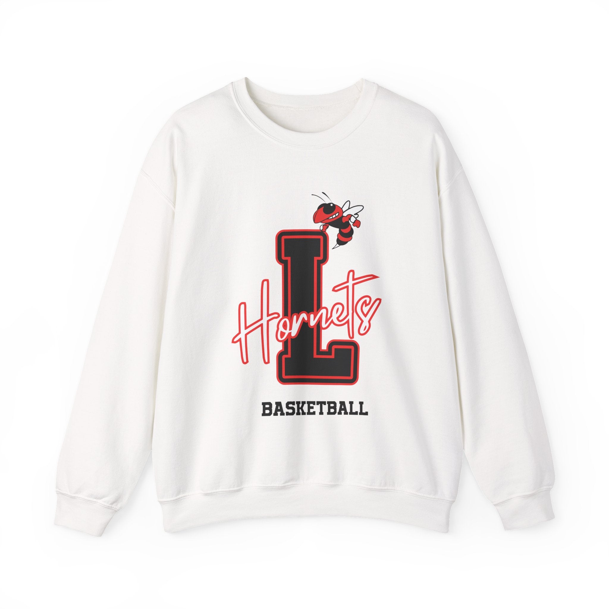 Hornets Basketball Crewneck Sweatshirt — L Letterman Logo