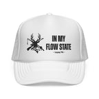 Trucker Cap — “In My Flow State” Hunting Deer Skull Mesh Hat