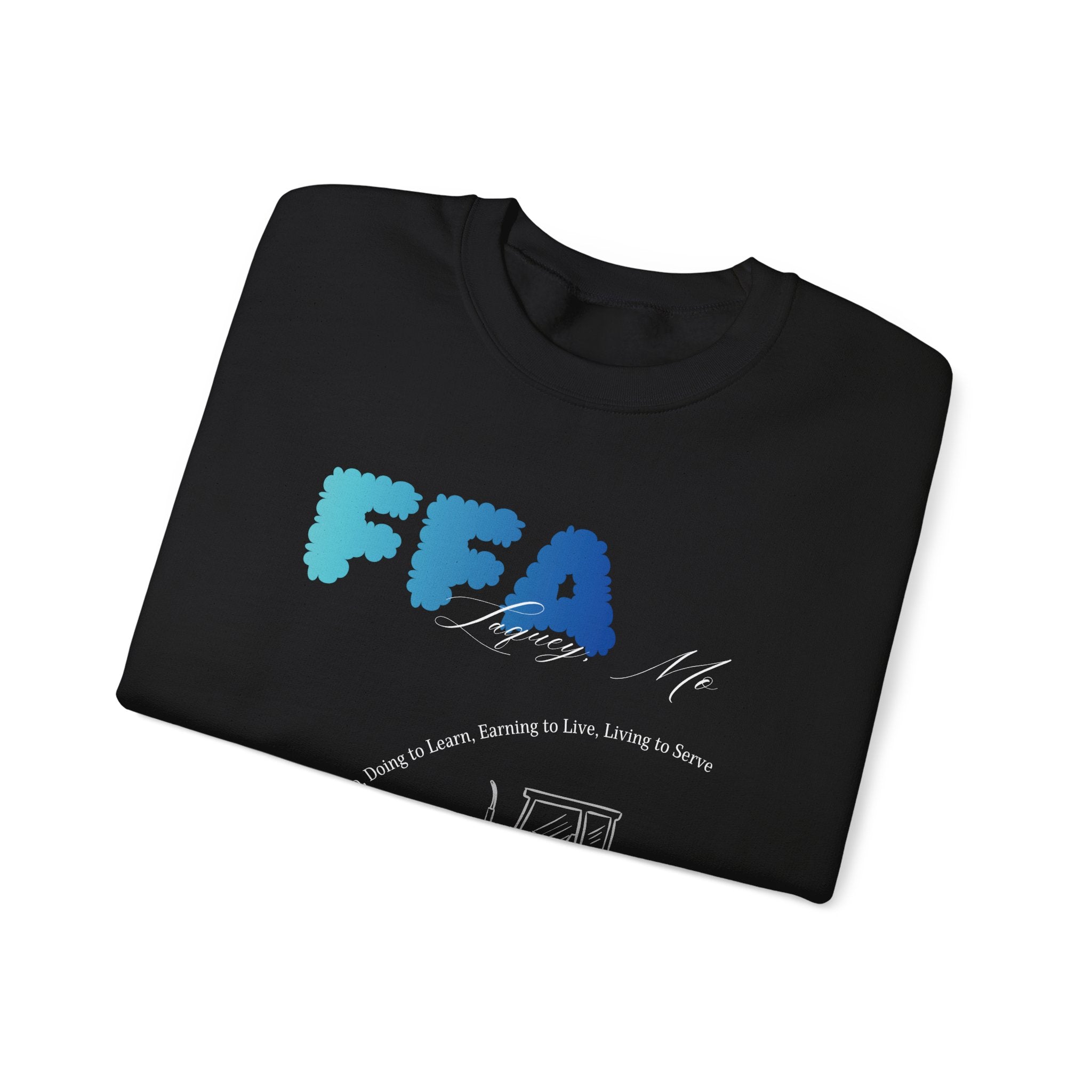 FFA Tractor Crewneck Sweatshirt – Farm Life Graphic Pullover