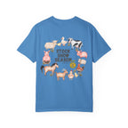 Stock Show Season T-Shirt — Farm Animal Circle Graphic