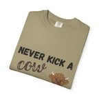 Cow Chip on a Hot Day - Cute Cow Humor Tee