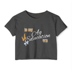 Crop Top — "In My Ag Education Era" Feminine Farm Festival Tee