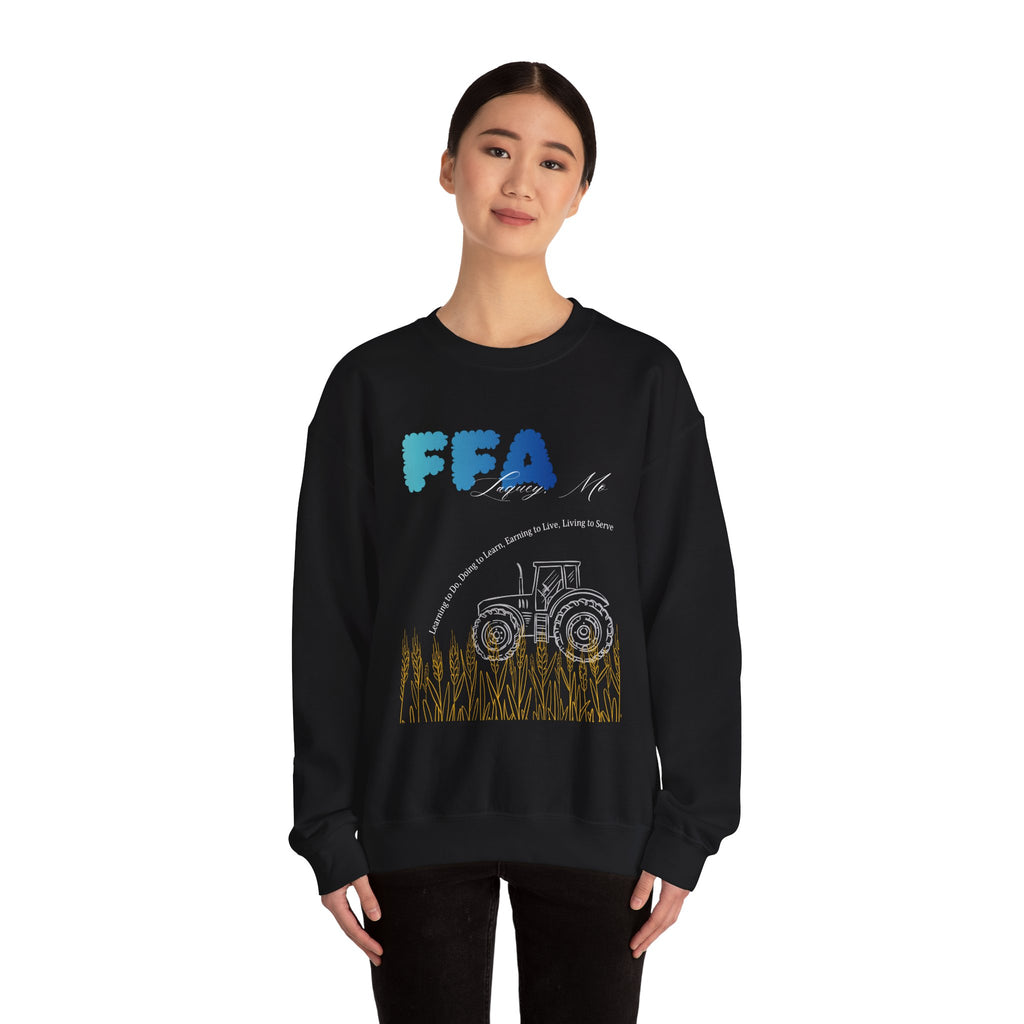 FFA Tractor Crewneck Sweatshirt – Farm Life Graphic Pullover