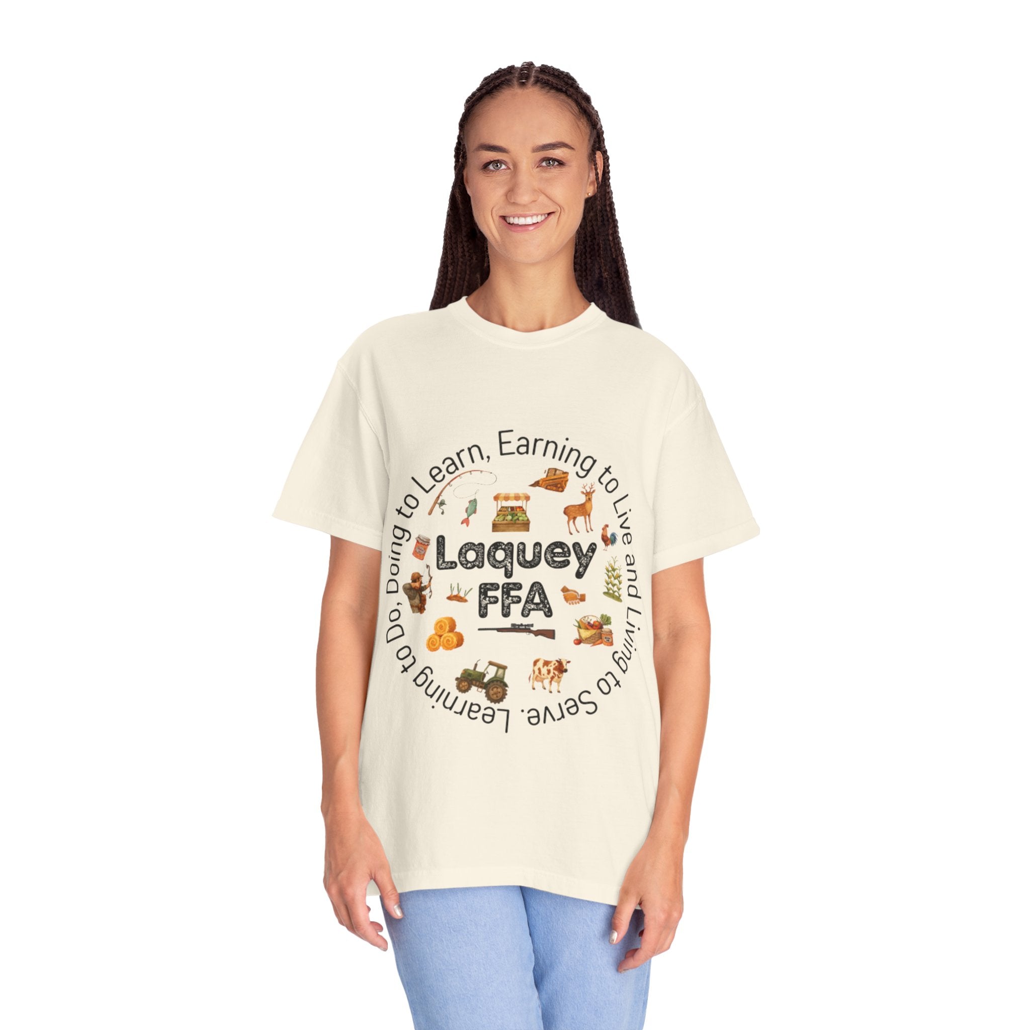 FFA Club T‑Shirt — Laquey FFA Circle Graphic Tee