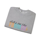 Farmer Vibes Crewneck Sweatshirt – "Dibs on the Farmer" Pastel Graphic
