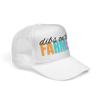 Dibs on the Farmer Trucker Hat — Colorful Country Farm Mesh Cap