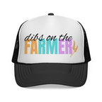 Dibs on the Farmer Trucker Hat — Colorful Country Farm Mesh Cap