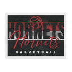 Hornets Basketball Minky Blanket — Soft Team Throw for Fans