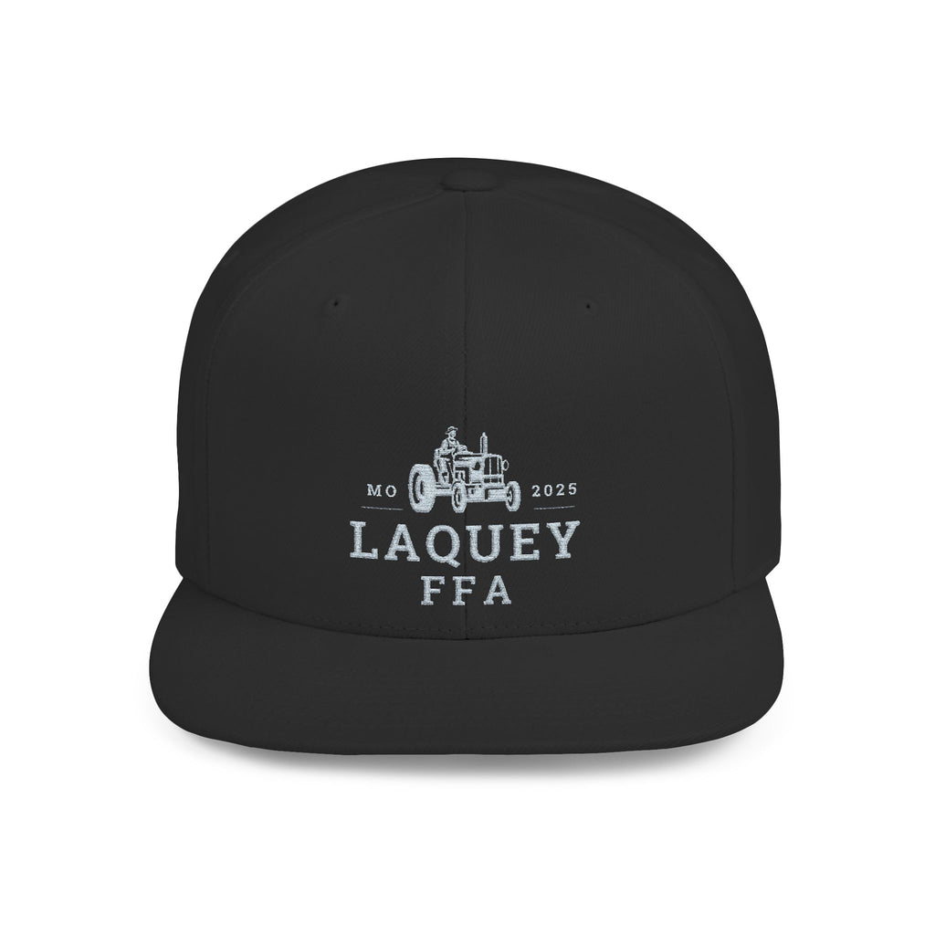 Laquey FFA Flat Bill Snapback Hat — Embroidered Farm & Agriculture Cap