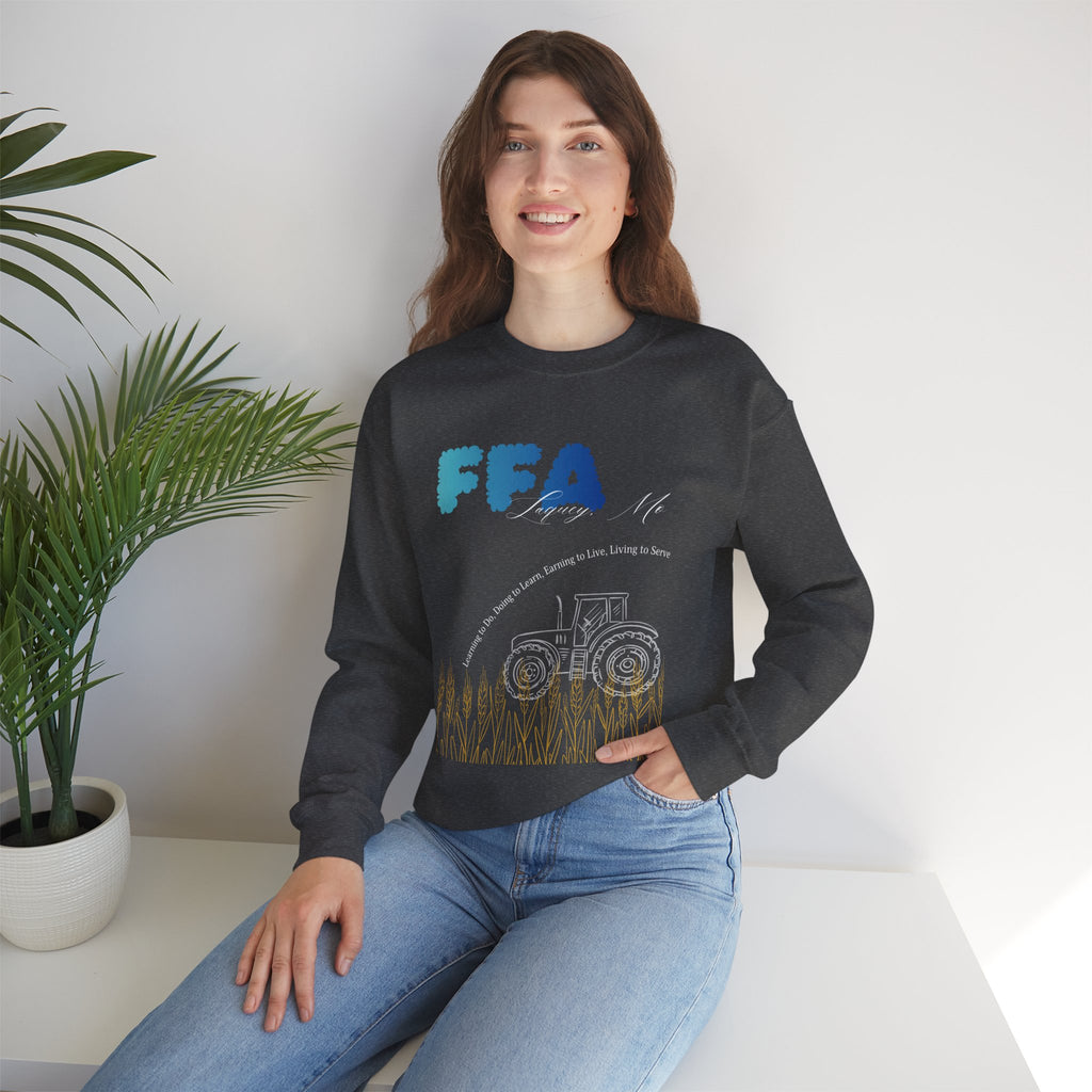 FFA Tractor Crewneck Sweatshirt – Farm Life Graphic Pullover