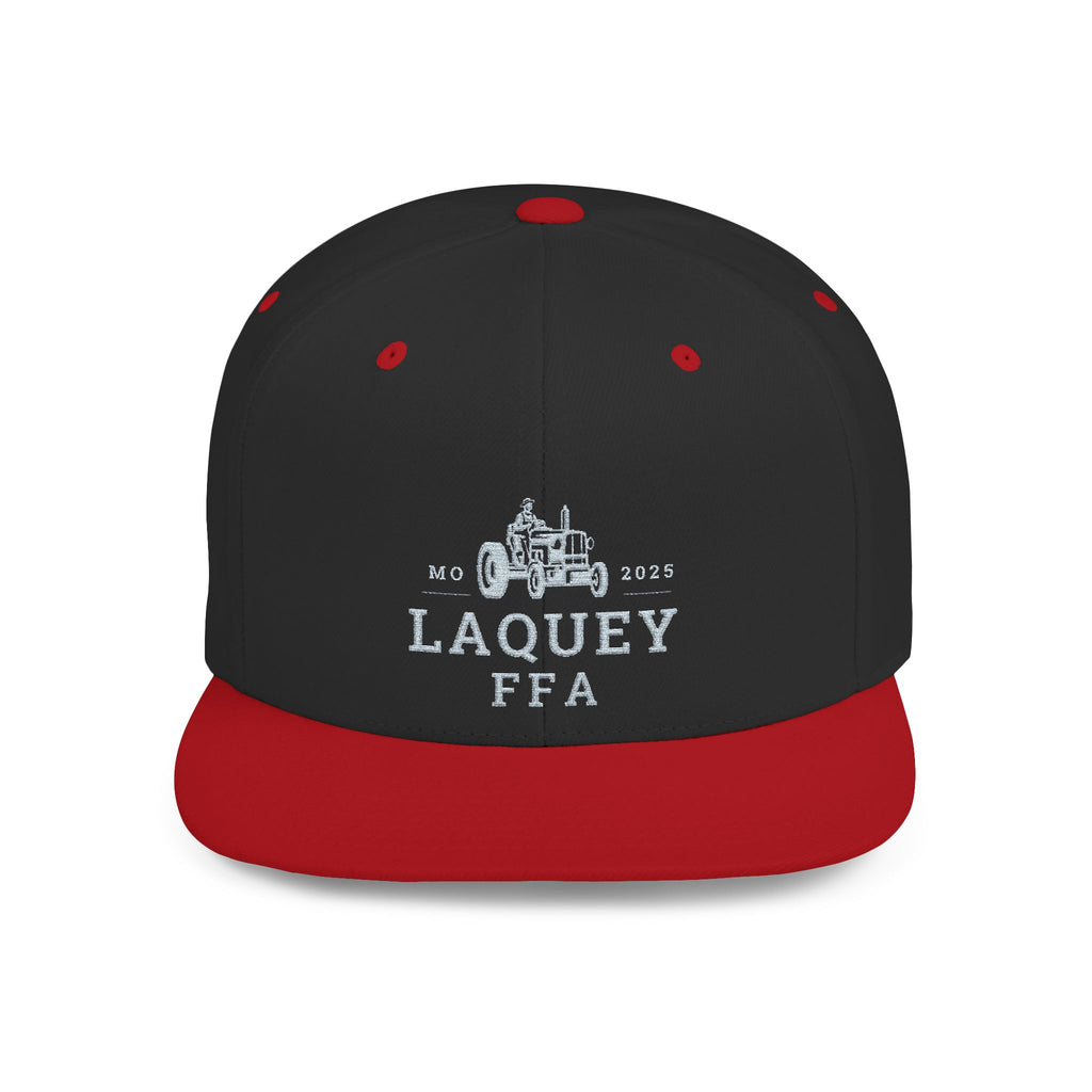 Laquey FFA Flat Bill Snapback Hat — Embroidered Farm & Agriculture Cap