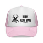 Trucker Cap — “In My Flow State” Hunting Deer Skull Mesh Hat