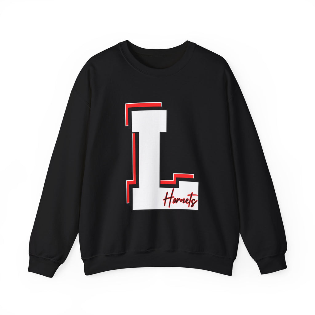 Game Day Crewneck Sweatshirt - L Monogram Hornet Logo