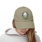 Distressed Baseball Cap — Laquey, MO FFA Scenic Farm Logo