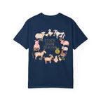 Stock Show Season T-Shirt — Farm Animal Circle Graphic