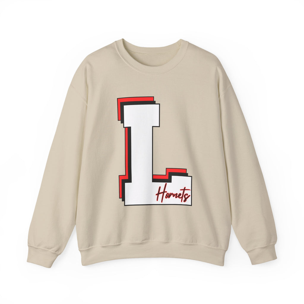 Game Day Crewneck Sweatshirt - L Monogram Hornet Logo