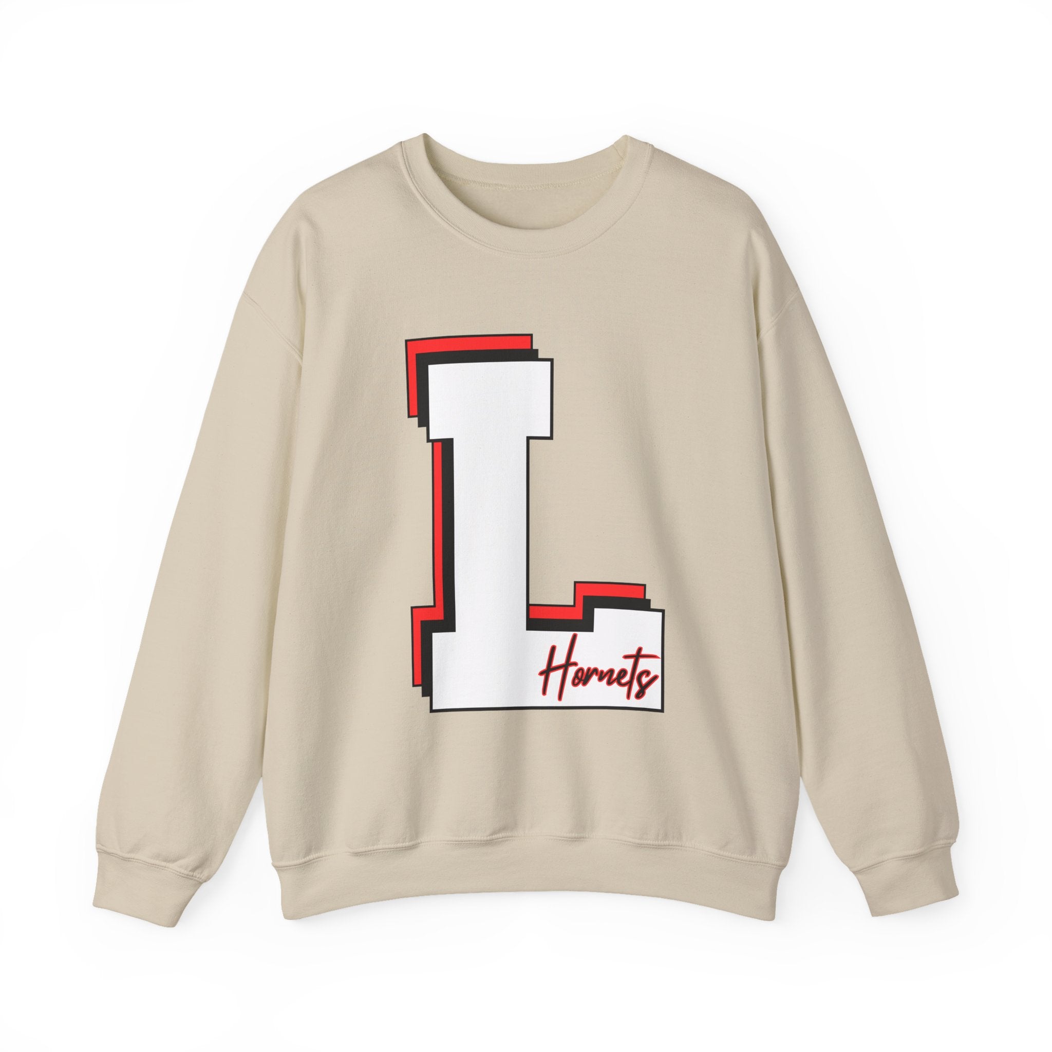 Game Day Crewneck Sweatshirt - L Monogram Hornet Logo