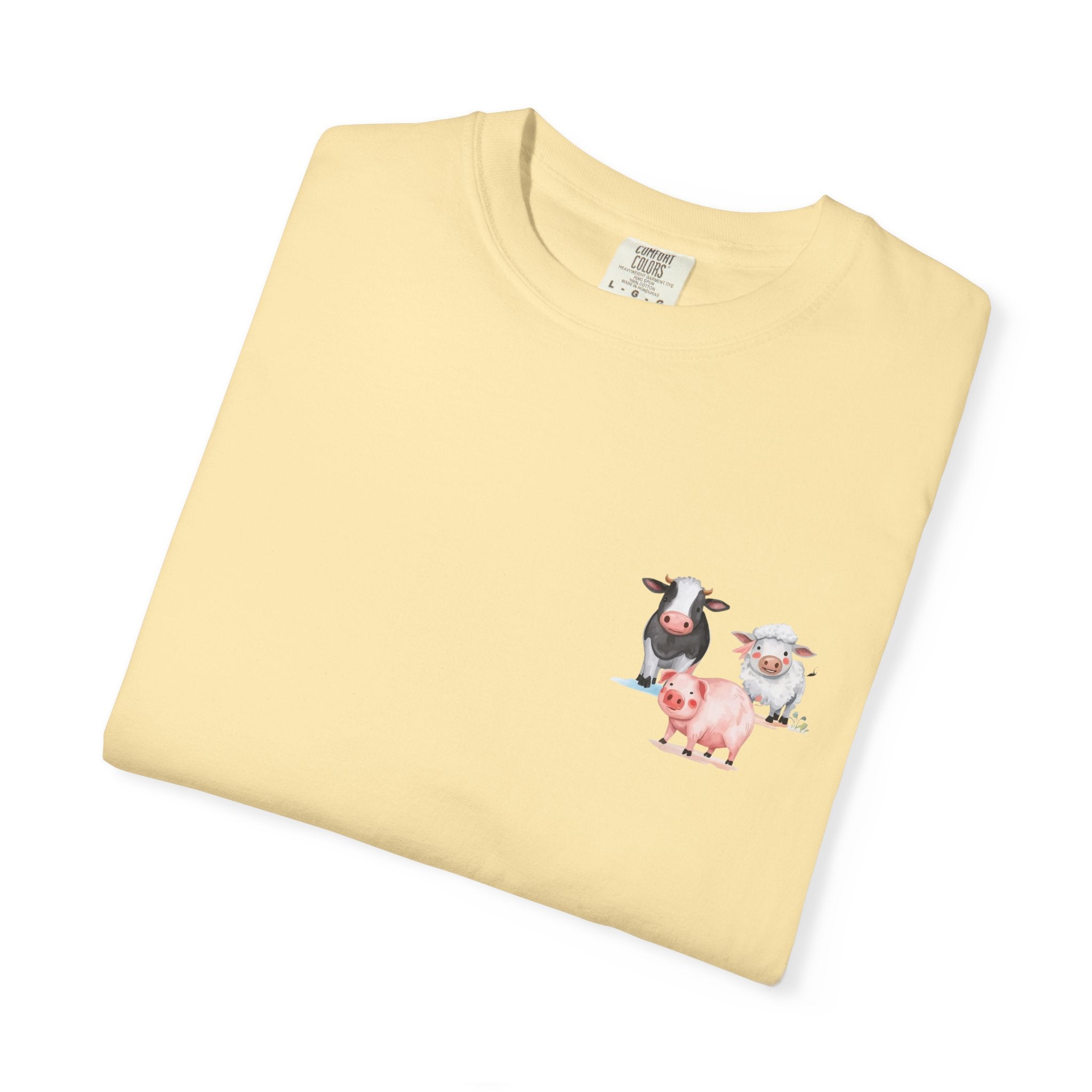 Stock Show Season T-Shirt — Farm Animal Circle Graphic