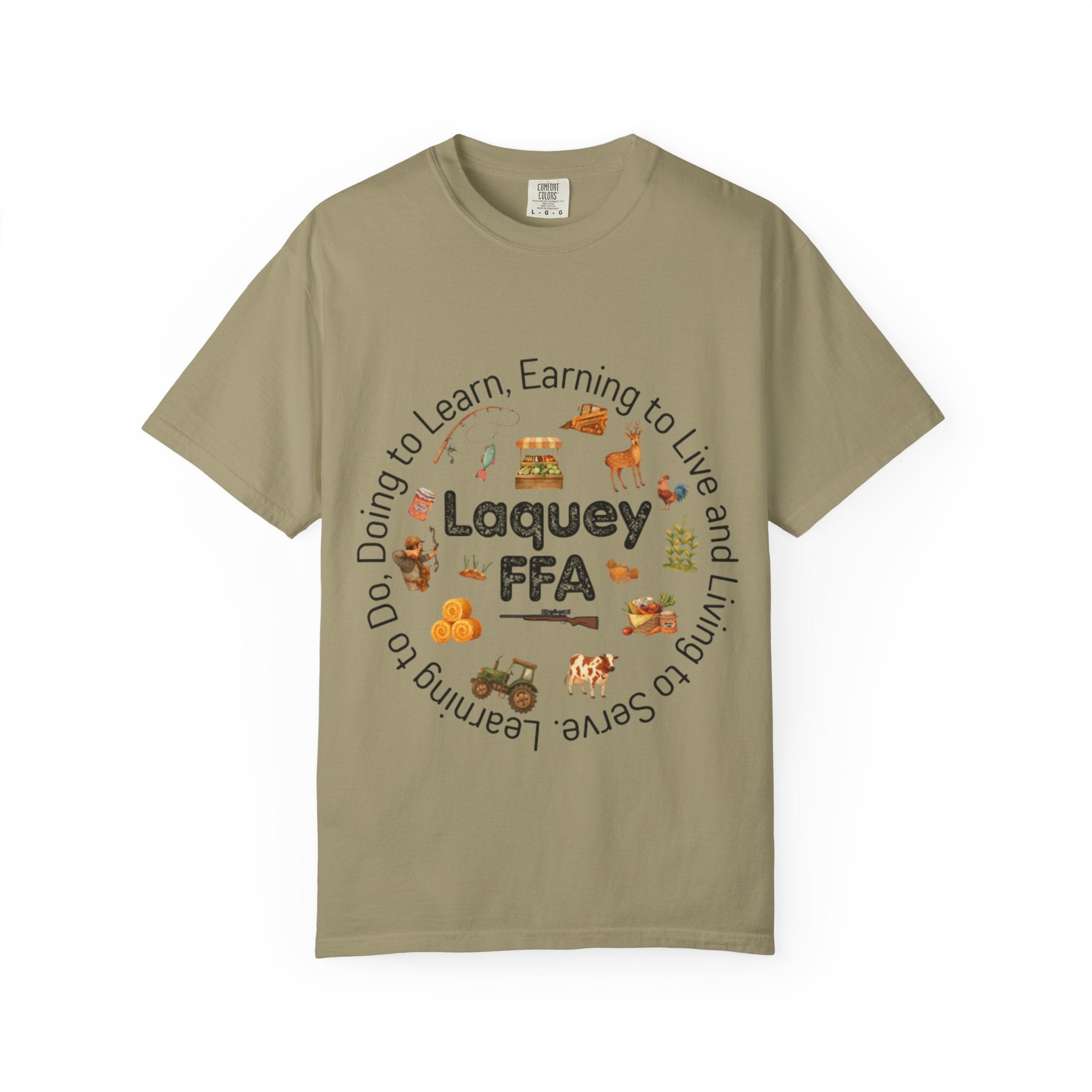 FFA Club T‑Shirt — Laquey FFA Circle Graphic Tee