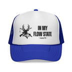 Trucker Cap — “In My Flow State” Hunting Deer Skull Mesh Hat