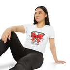 Women's 'Laquey' Basketball Hoop Crop Top — Red Bow Sports Tee