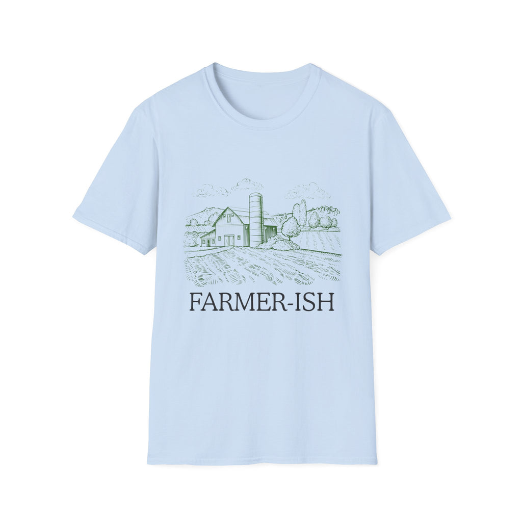 Farmer-ish Tee — Vintage Farm Sketch Graphic T-Shirt