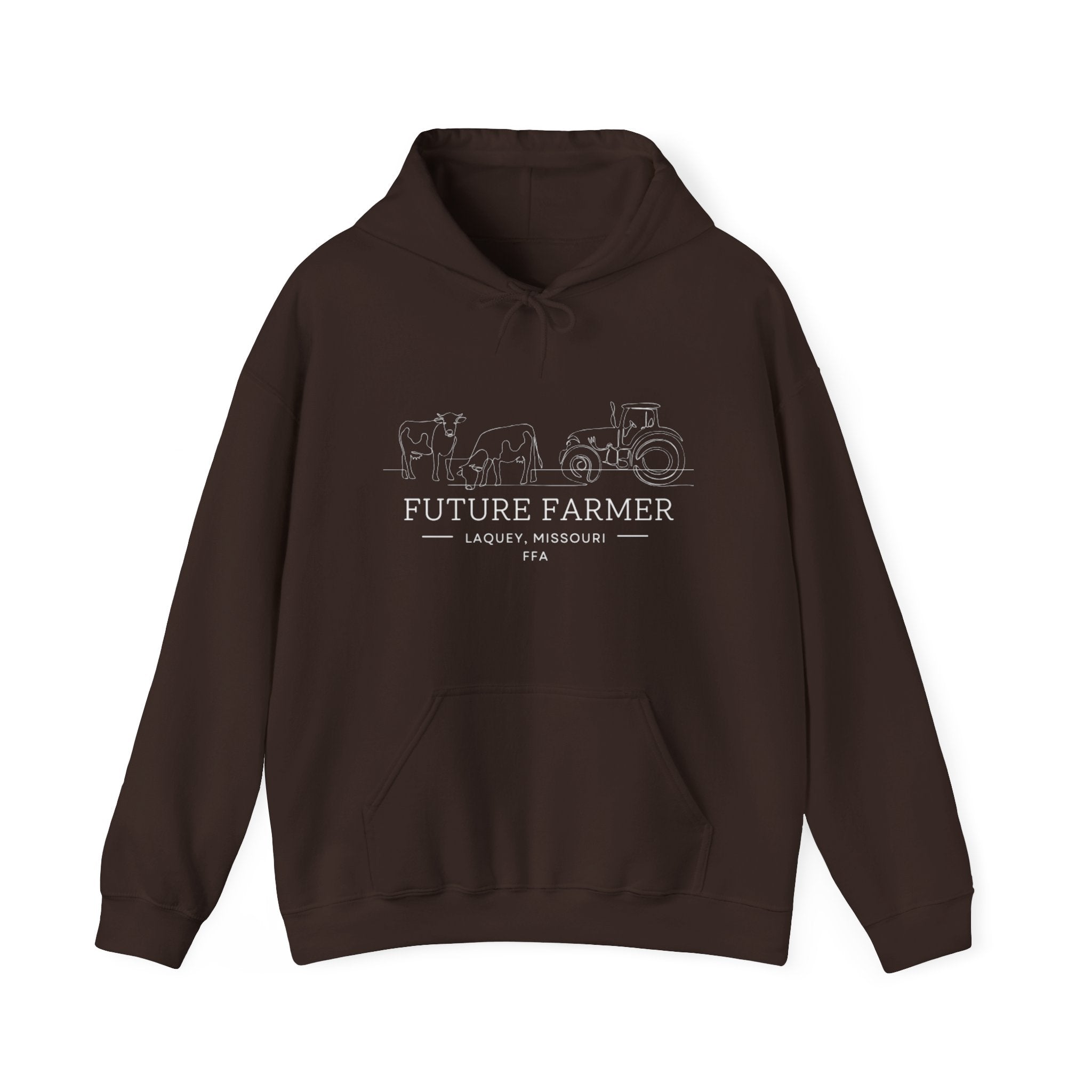 Future Farmer Hoodie — Laquey, Missouri FFA Vintage Tractor Sweatshirt