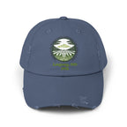 Distressed Baseball Cap — Laquey, MO FFA Scenic Farm Logo