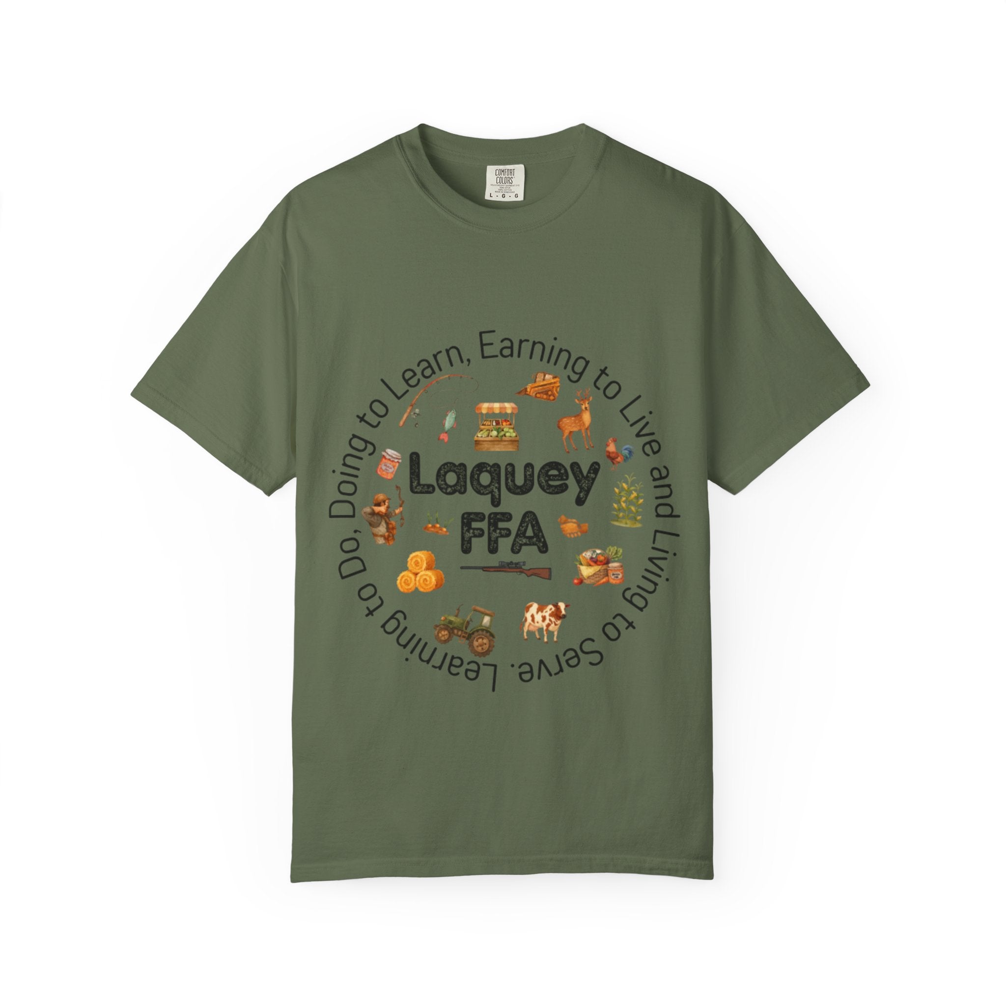 FFA Club T‑Shirt — Laquey FFA Circle Graphic Tee