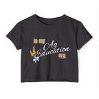Crop Top — "In My Ag Education Era" Feminine Farm Festival Tee