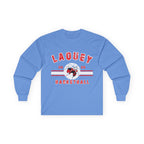 Laquey Basketball Long Sleeve Tee — Vintage Distressed Basketball Shirt