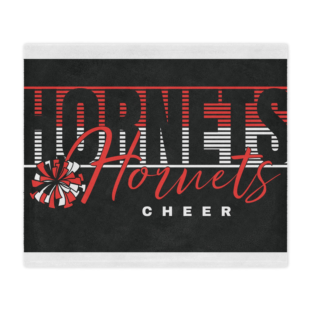 Hornets Cheer Minky Blanket — Soft Team Throw