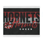 Hornets Cheer Minky Blanket — Soft Team Throw