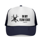 Trucker Cap — “In My Flow State” Hunting Deer Skull Mesh Hat