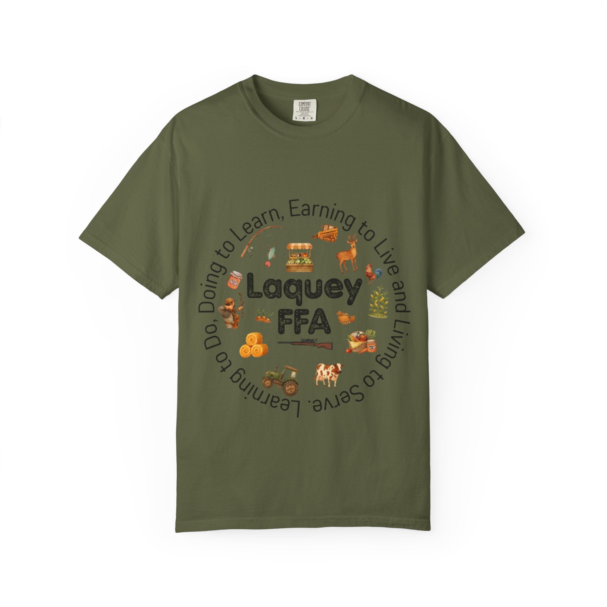 FFA Club T‑Shirt — Laquey FFA Circle Graphic Tee