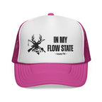 Trucker Cap — “In My Flow State” Hunting Deer Skull Mesh Hat