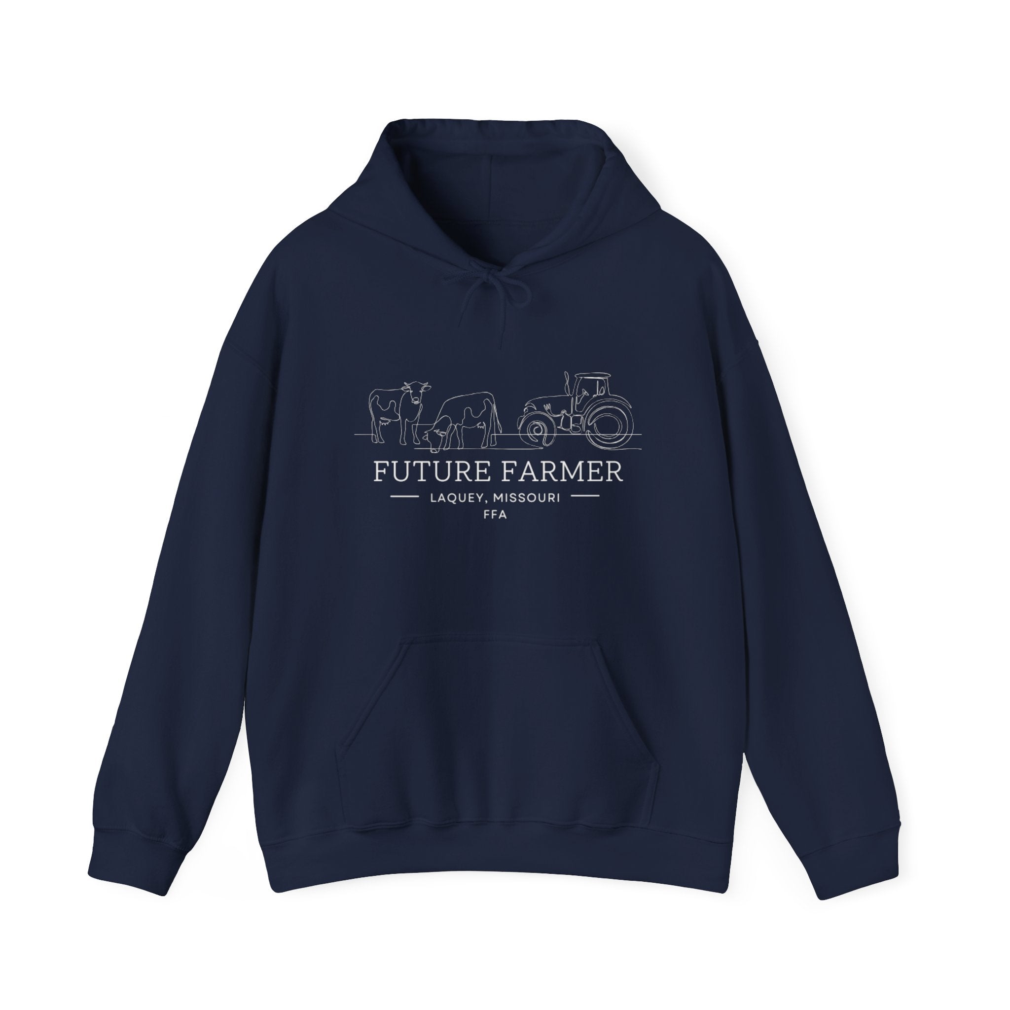 Future Farmer Hoodie — Laquey, Missouri FFA Vintage Tractor Sweatshirt