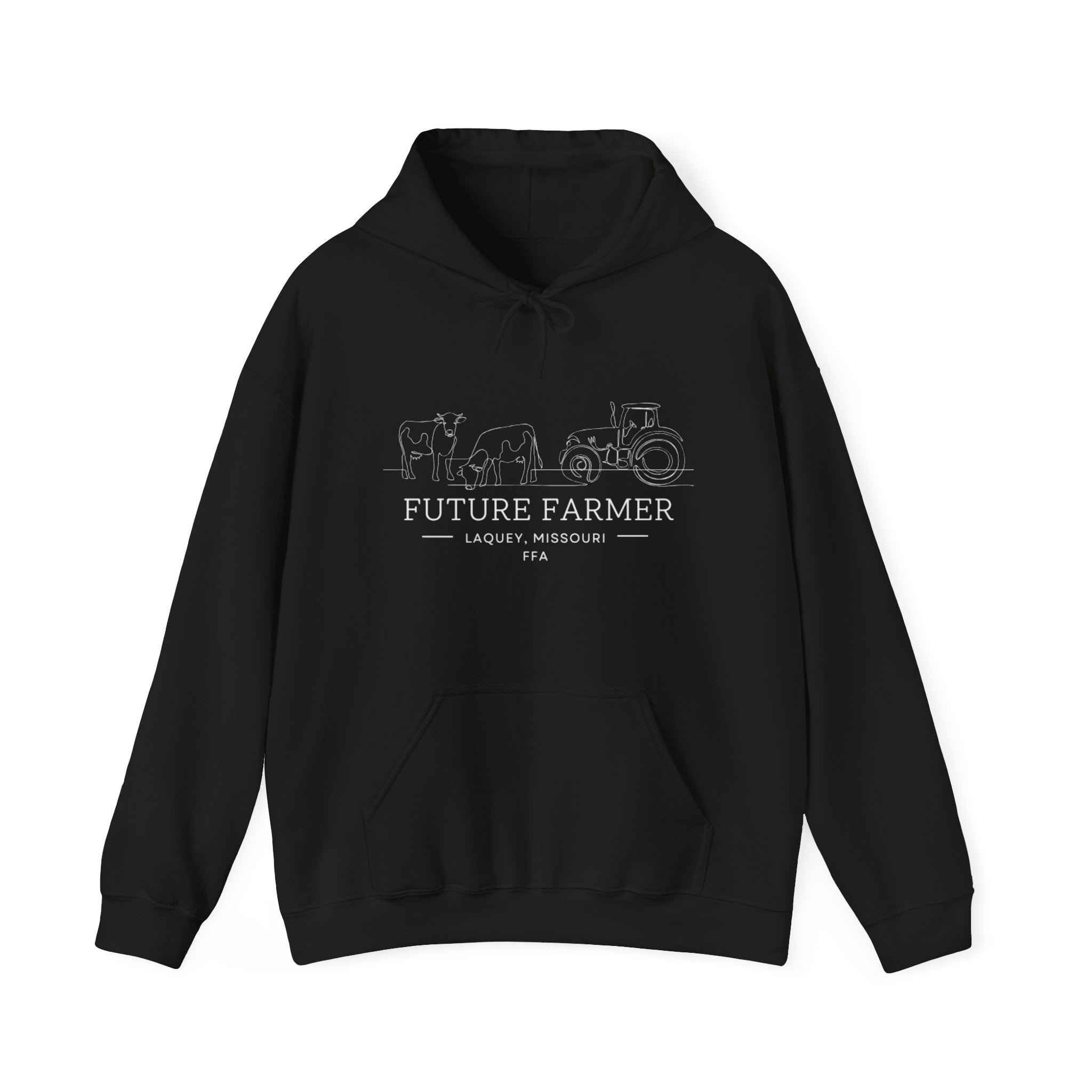 Future Farmer Hoodie — Laquey, Missouri FFA Vintage Tractor Sweatshirt
