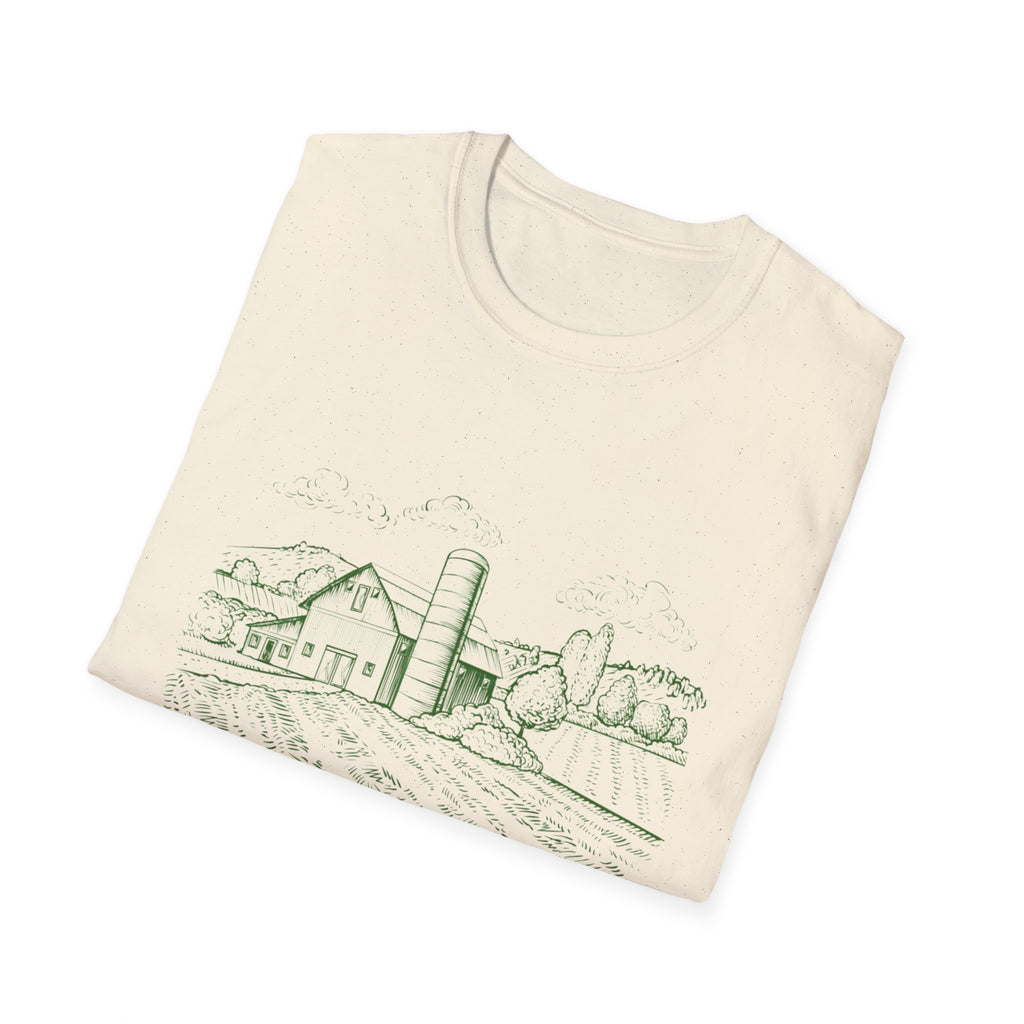 Farmer-ish Tee — Vintage Farm Sketch Graphic T-Shirt
